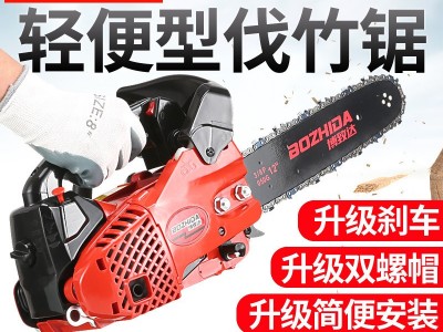 厂家自销迷你便捷式2500小油锯毛竹锯 25cc汽油锯手提式单手锯图3