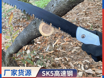 家用小型折叠锯锯树锯子 手持手锯伐木锯 快速折叠锯据木头木工锯图3