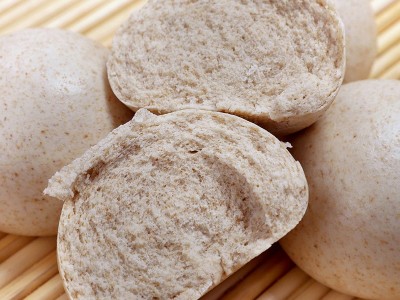 批发山东手工现做粗粮全麦馒头 老面发酵早餐面食全麦馒头图3