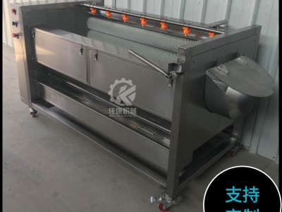 胡萝卜芋头去皮毛刷清洗机 牡蛎毛辊清洗设备 火烧猪蹄羊蹄清洗机图5