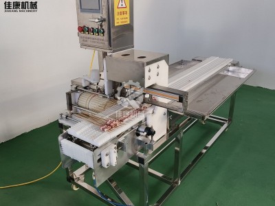 大型牛板筋穿串机 鸡柳穿签机 全自动穿肉机牙签肉穿串设备图3
