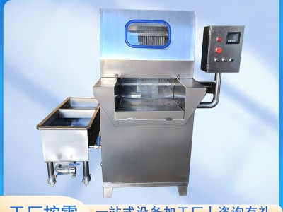 全自动牛肉盐水注射机 牛腱肉淀粉注射机设备 驴肉盐水注射腌制机图2