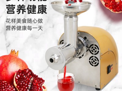 跨境一件代发不锈钢榨汁机原汁机家用全自动大口径榨汁机渣汁分离图3