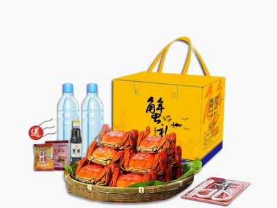 中秋鲜活精品大闸蟹礼盒装全国空运包邮过年不打烊品质保证3699型图3