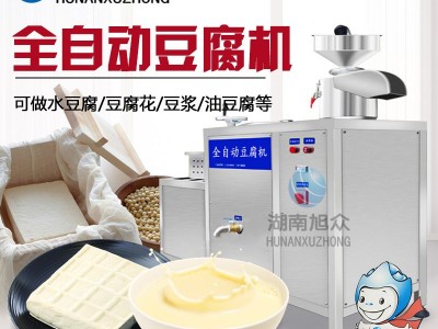小型豆腐机全自动商用创业机器多功能电动大容量豆浆豆腐脑一体机图2