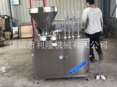 商用全自动液压灌肠机 风干肠腊肠灌装机器 哈尔滨红肠灌 肠机器图4