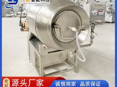 牛肉真空滚揉机 肉制品腌制入味设备 牛蛙加工真空滚揉腌肉机图5