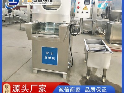 鸡鸭鹅盐水入味机设备 酱牛肉腌制盐水注射机 带骨肉盐水注射机器图5