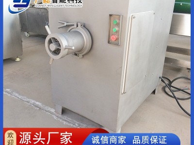 供应猪羊肉冻肉绞肉机 商用大型肉制品鲜肉绞肉设备 鸡肝绞碎机图3