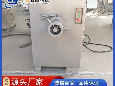 供应猪羊肉冻肉绞肉机 商用大型肉制品鲜肉绞肉设备 鸡肝绞碎机图4