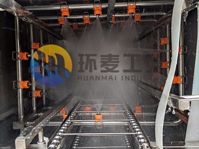 全自动餐盘清洗机 高压喷淋肉制品去油污洗筐机食品周转筐清洗机图3
