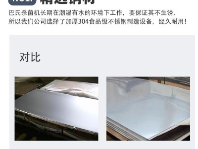 全自动巴氏杀菌机 酱腌菜杀菌流水线 大型商用低温水浴巴氏杀菌机图5