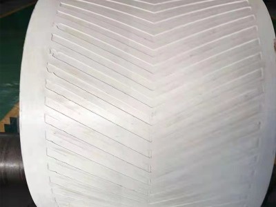 白色橡胶输送带环形输送带耐磨耐油食品饮料工业皮带输送带传送带图2