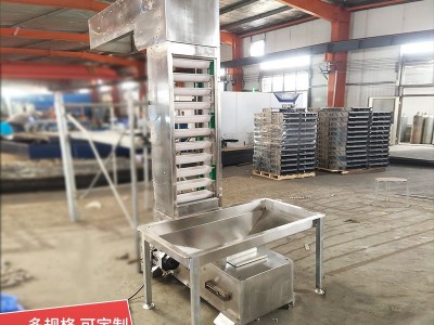 斗士提升机不锈钢粉末颗粒粮食输送机全自动304不锈钢Z型提升机图3