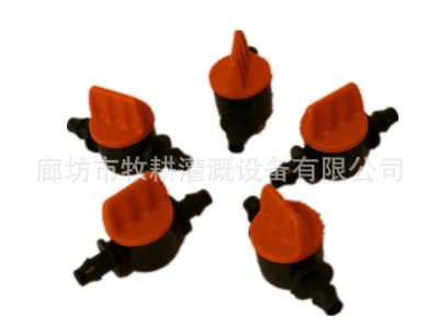 4mmPVC管迷你直通阀二通阀门 球阀截流阀门4/7毛管PVC管配件图5