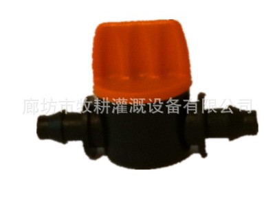 4mmPVC管迷你直通阀二通阀门 球阀截流阀门4/7毛管PVC管配件图3