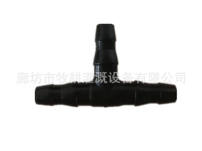 4/7PVC毛管三通直通双倒刺单倒刺弯头四通堵头外丝变径微喷配件图3