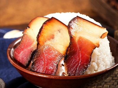 四川特产后腿五花腊肉农家自制烟熏咸肉正宗老川味后腿熏肉腊肉图2