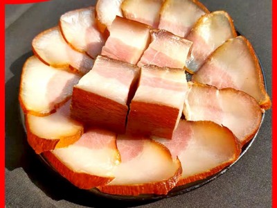 湘之忆柴火烟熏腊肉偏肥五花腊肉腊味腊制品厂家量大价优500g图4