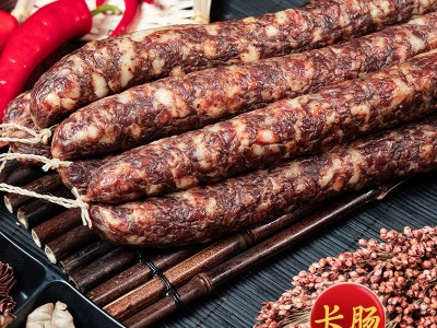【热销品】川味农家麻辣香肠（两条真空包装）计量称重图3