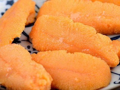 大连马粪海胆紫海胆 100g/盒 新鲜活剥冷冻海胆肉 日料料理图5