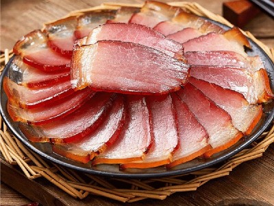 湖北恩施农家烟熏后腿腊肉 500g/包 腌腊肉 酒店饭店预图2