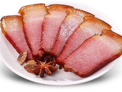 湖北恩施农家烟熏后腿腊肉 瘦腊肉四川柴火烟熏腌咸肉图4