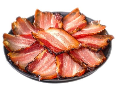 土猪柴火烟熏腊肉腊肠批发农家后腿五花腊肉500g贵州特产厂家直供图5