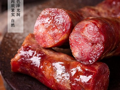 计量称重川味腊肠麻辣香肠腊肉贵州特产辣肠农家自制烟熏腊味批发图2