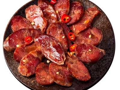 计量称重川味腊肠麻辣香肠腊肉贵州特产辣肠农家自制烟熏腊味批发图5