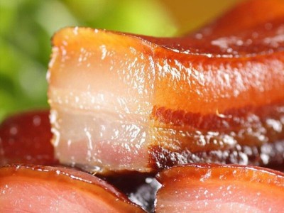 烟熏五花腊肉厂家自制柴火熏制风干肉咸肉腊味批发肥瘦适中五花肉图3