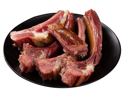 贵州特产农家柴火烟熏土猪腊排骨腊肉非湖南腊味腊排500g一件代发图5