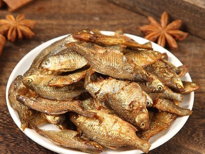半边丝火培鱼下饭菜农家鱼仔自制烟熏苦扁鱼500g干货鱼干餐饮食材图4
