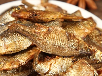 半边丝火培鱼下饭菜农家鱼仔自制烟熏苦扁鱼500g干货鱼干餐饮食材图5