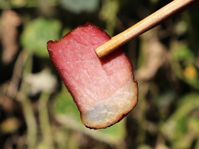 正宗北川腊肉四川柴火烟熏后腿腊肉非贵州湘西土猪咸肉一件代发图4