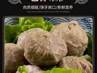 佳尚发正宗潮汕手打牛肉丸汕头特产牛筋丸丸子火锅烧烤关东煮批发图5