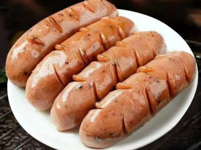 宏展食品佳兴发地道肠火山石肉肠烤肠黑椒批发代发台式热狗肠脆骨图4