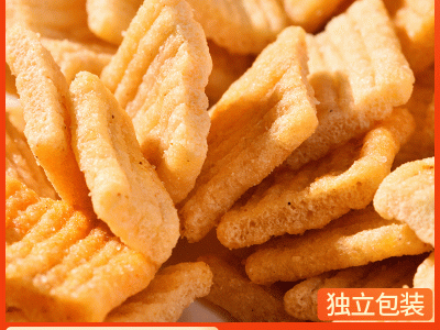 小零食批发厂家小锅巴零食香辣麻辣味批发整箱散装包装膨化食品图5