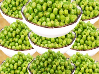 蒜香美国青豆青豌豆零食批发散装独立小包装坚果炒货香辣烧烤代发图2