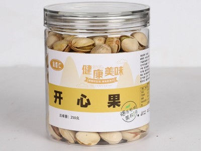 本色无漂白大颗粒开心果休闲零食坚果炒货罐装250g支持一件代发图4