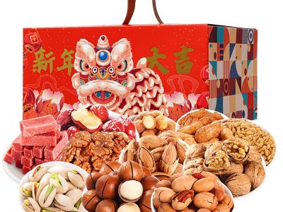 坚果礼盒装夏威夷果碧根果混合干果炒货零食大礼包送长辈年货团购图5