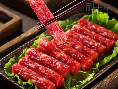 江门香肠商用10斤整箱散装广东风味腊肠装咸甜口味煲仔饭腊肠批发图2