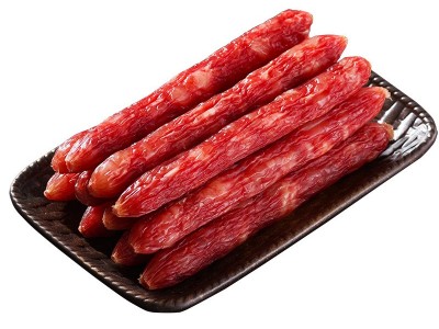 江门香肠商用10斤整箱散装广东风味腊肠装咸甜口味煲仔饭腊肠批发图4