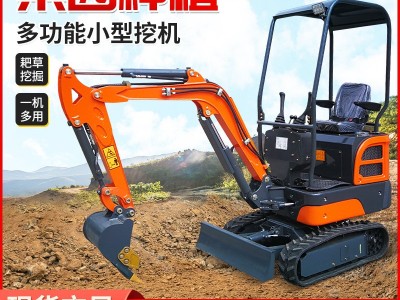 迷你挖机履带式多功能室内小型挖掘机家用挖土机挖山药用 微型勾机图2