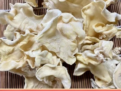 白木耳大白竹耳批量供应朵型完整肉质厚实干货白玉木耳白木耳图2