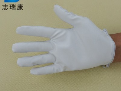 志瑞康 PU防静电手套 电子无尘室工业 PCB线路板 作业 皮手套图5