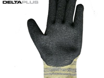 DELTAPLUS/代尔塔 202015 指尖乳胶涂层防切割手套 防滑防水耐高温防护手套图4