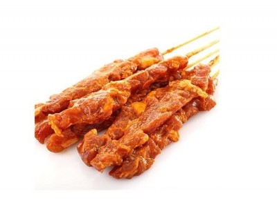 烧烤瘦肉串 美食城食材 宏发食品批发 价格优惠 量大从优图2