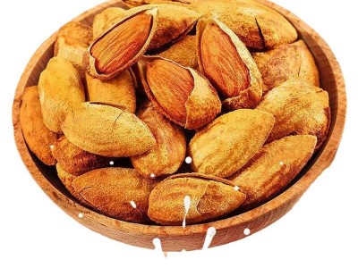 巴旦木纸皮盐焗味【代发】大杏仁500g 手剥巴坦木零食奶香巴旦木图5