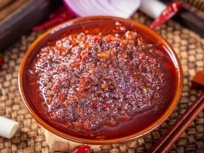 沙茶酱 火锅蘸酱商用批发500g麻辣烫香辣青椒酱拌饭调味酱图4